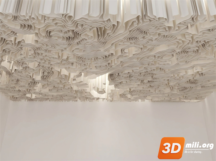 Ceiling Decoration Skp Files